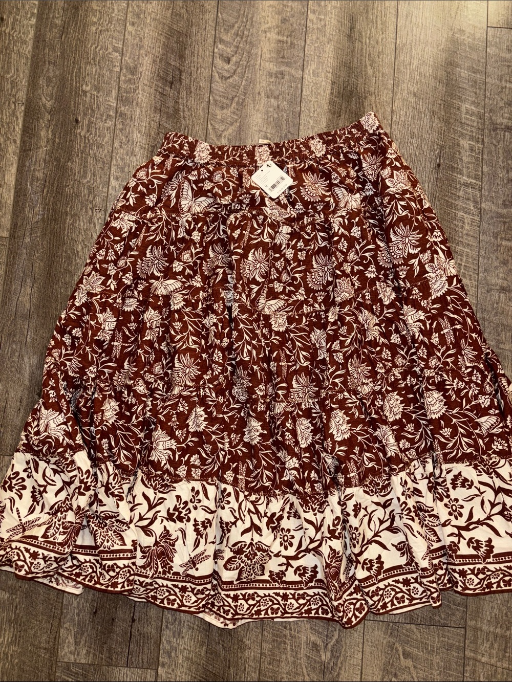 Free People In Full Swing Midi Skirt NWT - Picture 4 of 5